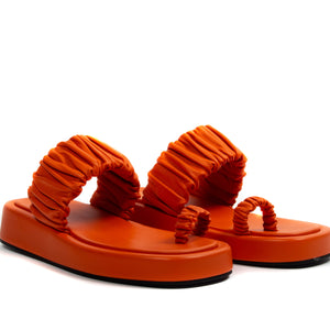 Amor Platform Sandal Orange