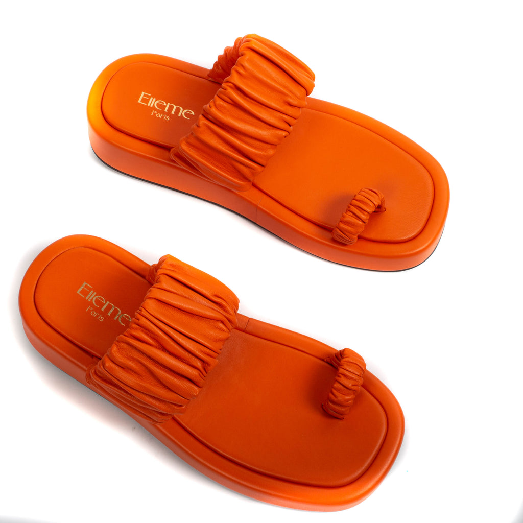 Amor Platform Sandal Orange