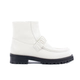 Andrea Loafer Boots Cream