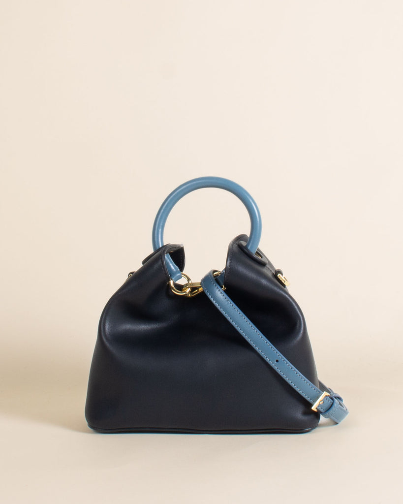 Baozi Leather Black/Blue