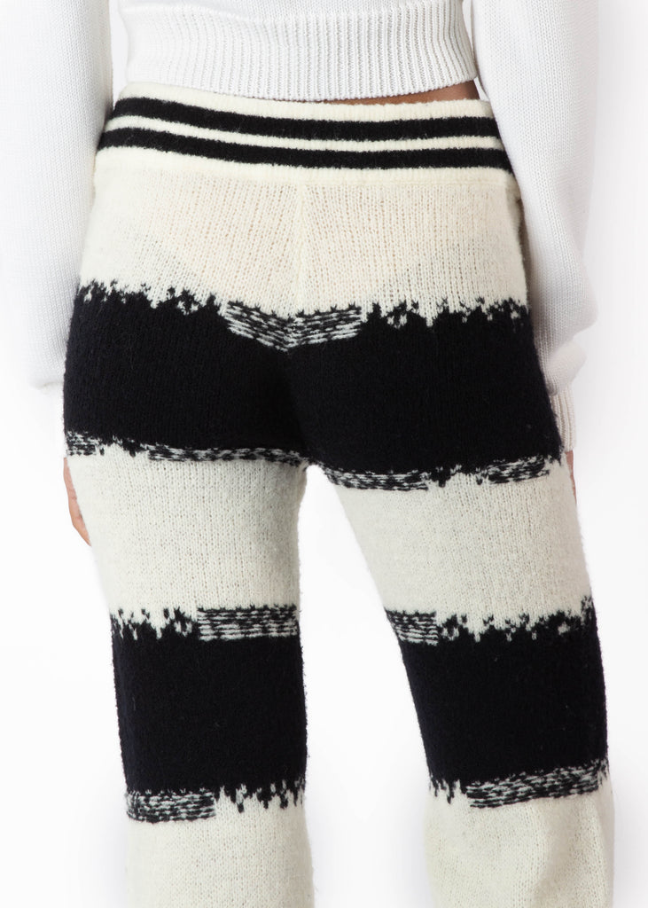 FLARE KNIT TROUSER
