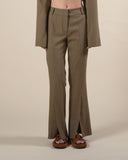 Tailored trousers Khaki / Pre order delivery in 3 weeks